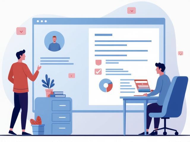 Webinar registration illustration